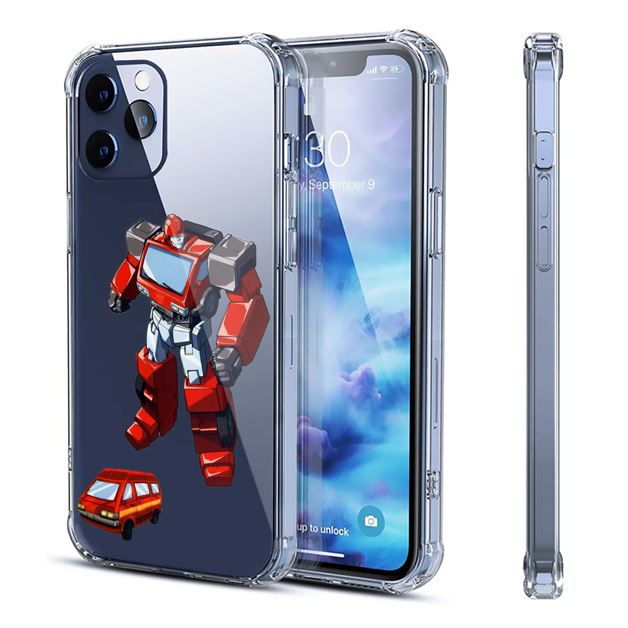 （画像用）  【iPhone 12シリーズ対応】透明スマホケース（クリアソフトケース）